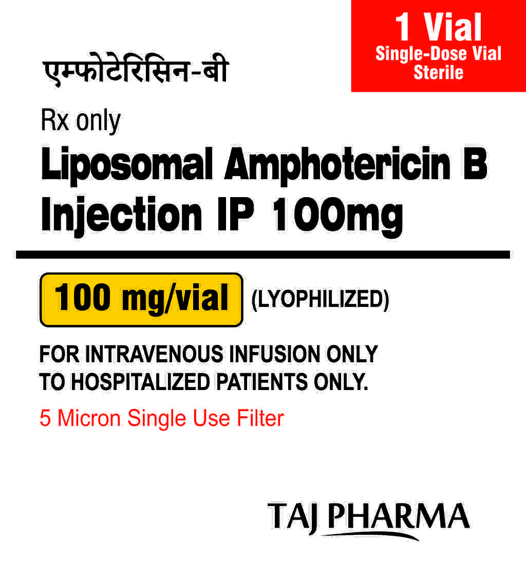 Amphotericin B Lipid Complex Injection 100mg/20ml Taj Pharma Taj