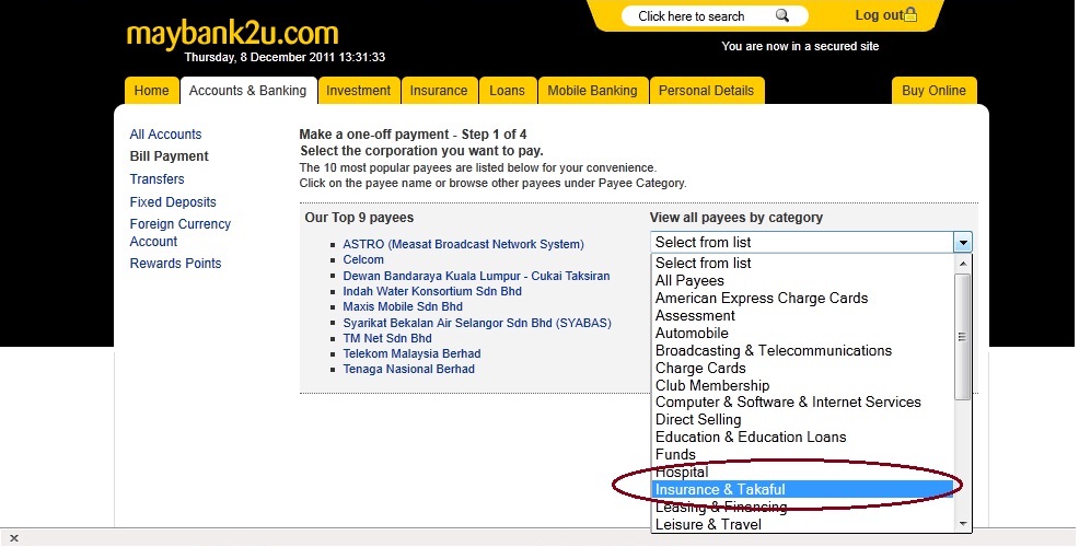 great eastern online payment