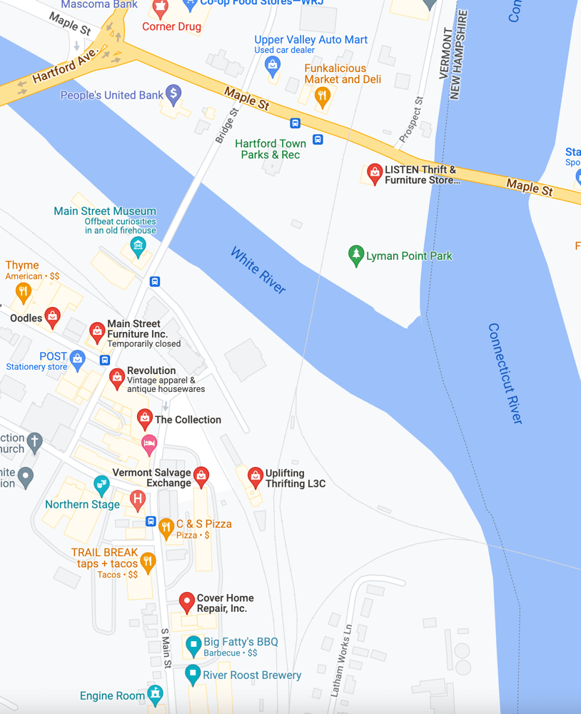 whiteriverjunctionmap Takarocks Creative Designs