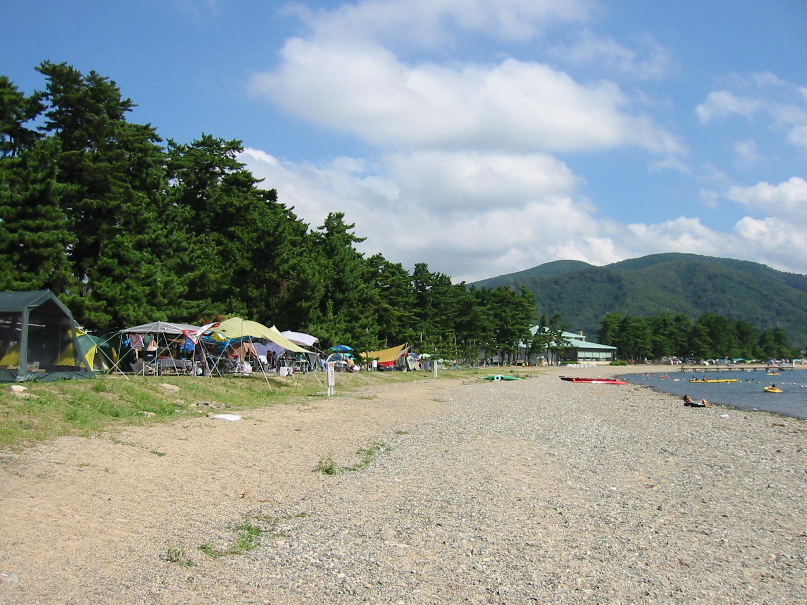 マキノサニービーチ 知内浜オートキャンプ場 びわ湖高島観光ガイド