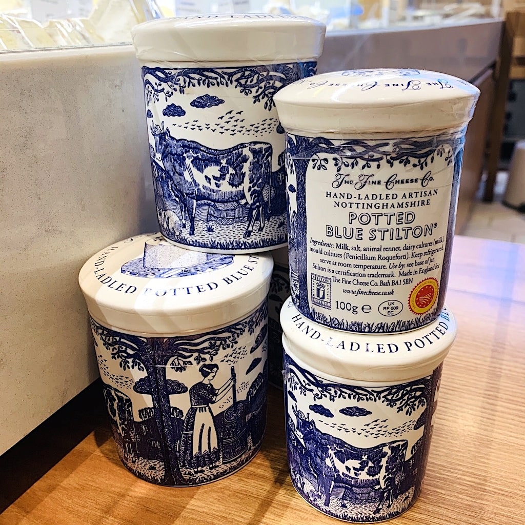 Pot de stilton en céramique anglais Taka&Vermo