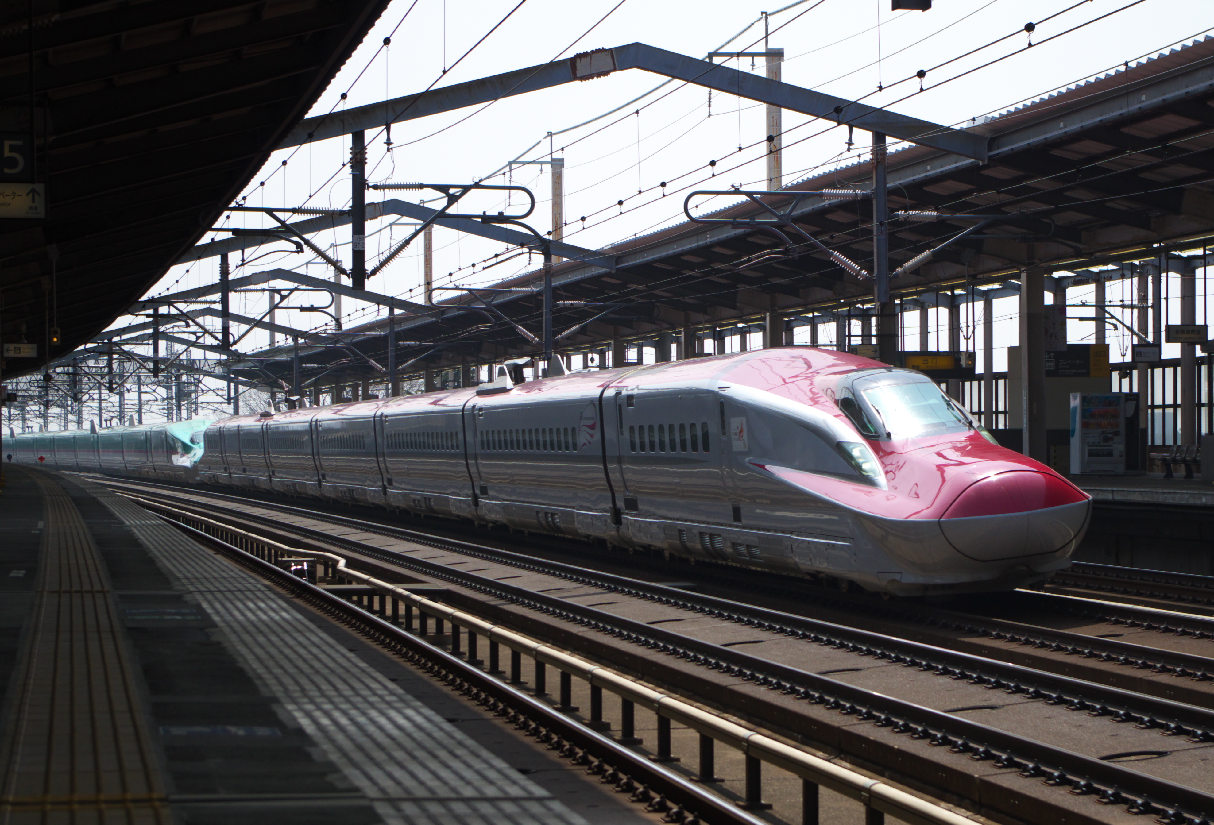 【鉄道写真】那須塩原で高速通過する新幹線を撮影！｜H5系＆E6系＆E2系