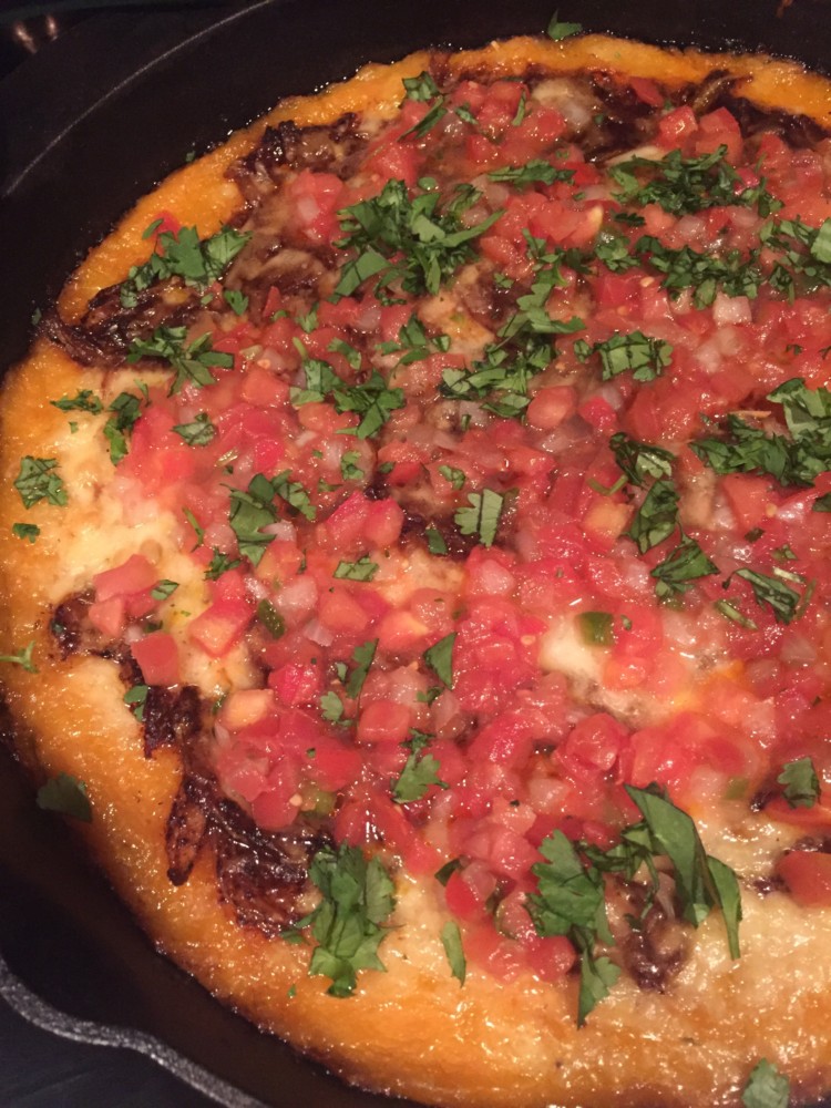 Recipe for Butternut Squash Queso Fundido Dip for New Year's Eve