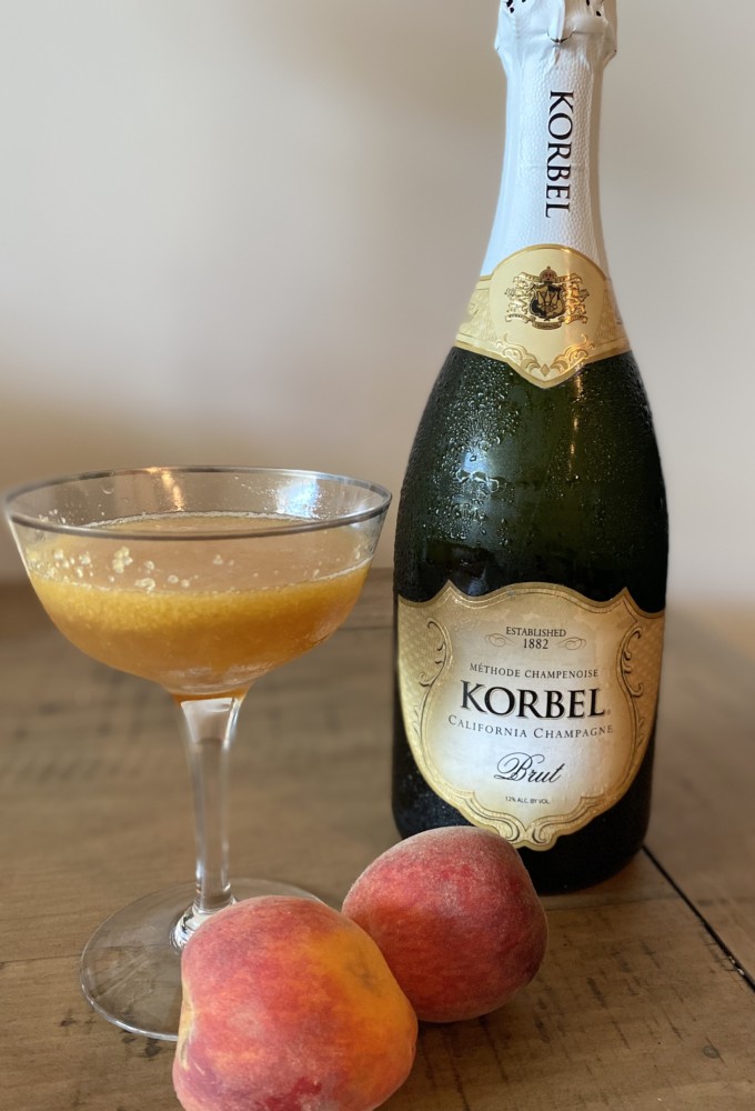 How To Make Frozen Bellinis with FL Peaches Take a Bite Out Of Boca