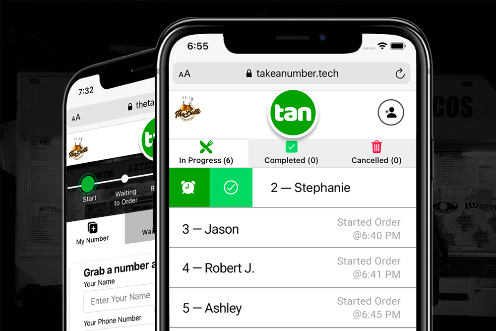 Take A Number Order Management Made Simple
