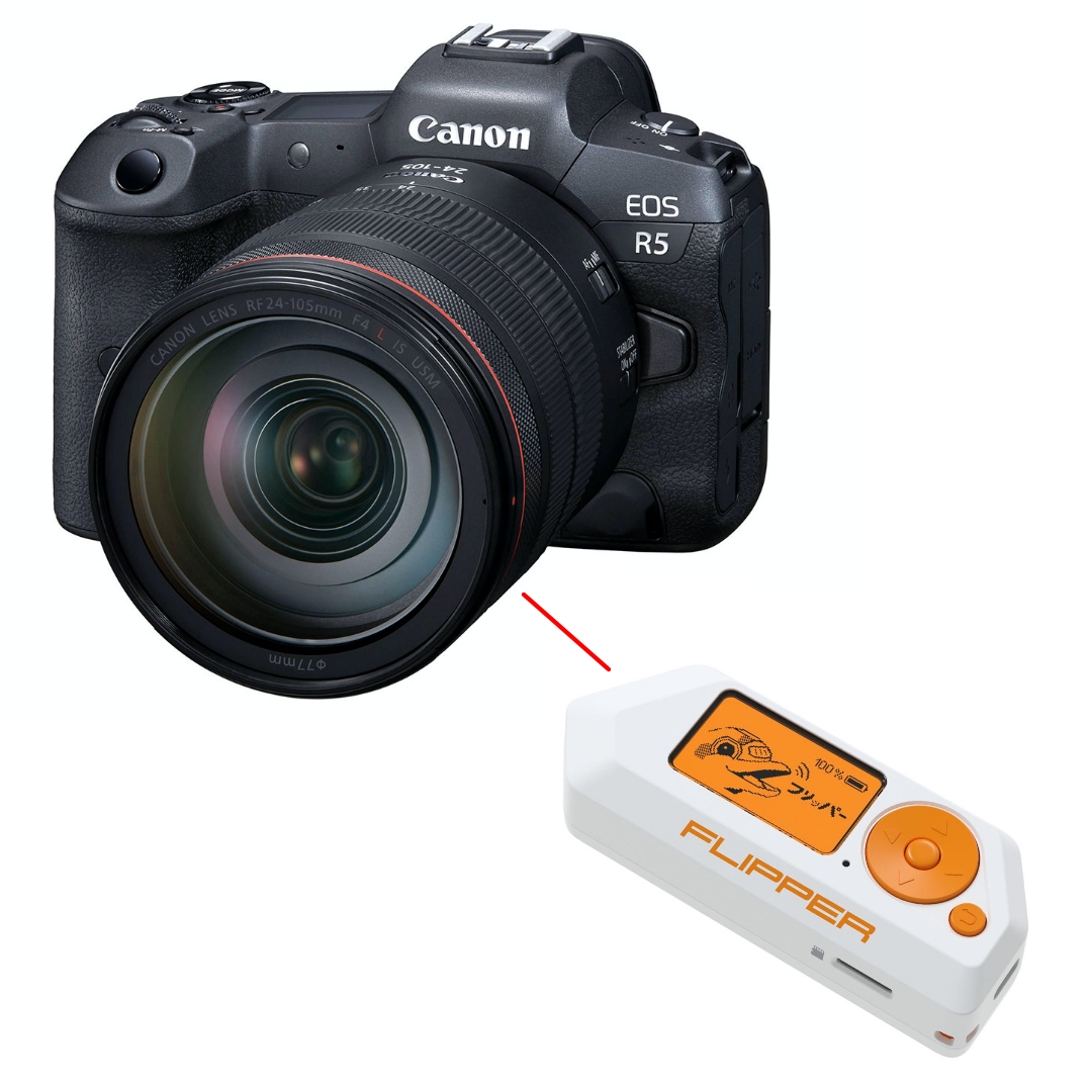 Canon camera shutter remote file for Flipper Zero