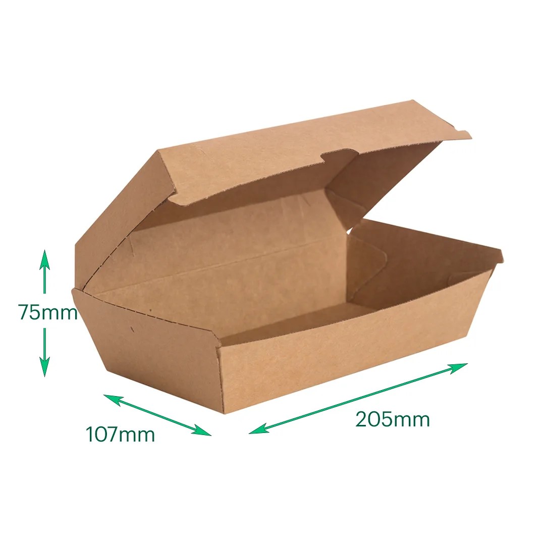 Buy Large Kraft Snack Boxes Online EcoFriendly Takeaway Packaging