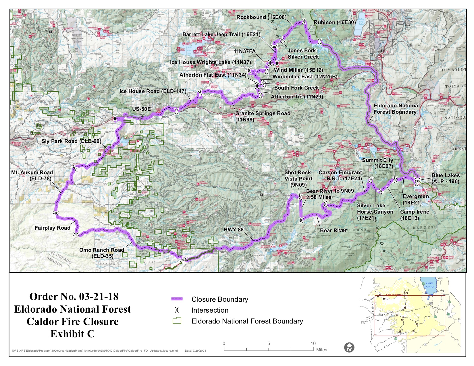 Forest Closures Take Care