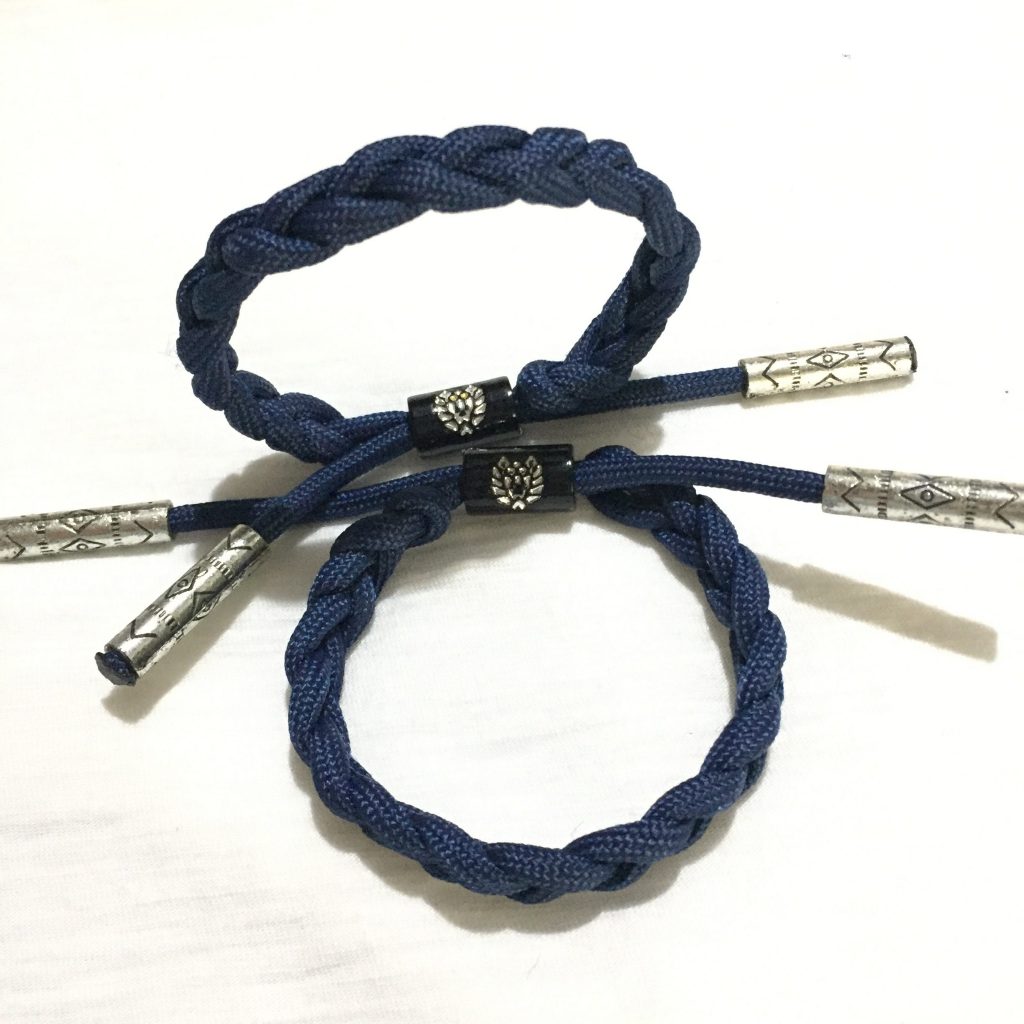 Braided paracord bracelet TakeFive Lokals