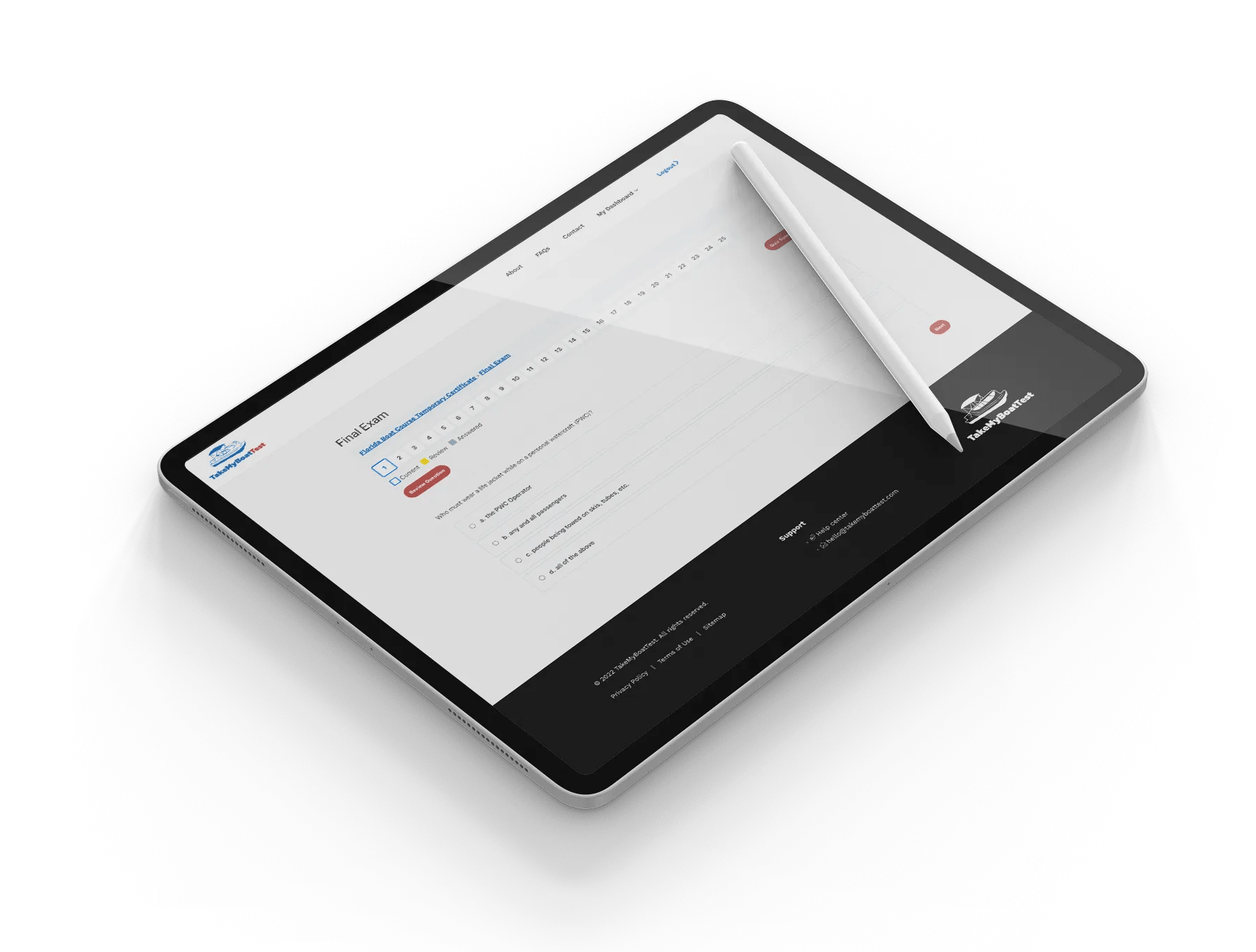 Florida Boaters Temporary Certificate Safety Course Take My Boat Test