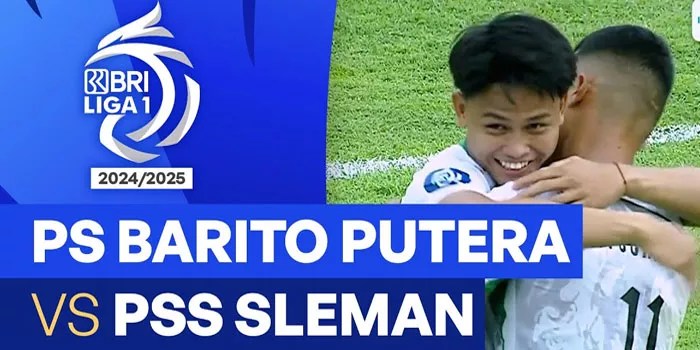 BRI LIGA 1 – PSS Sleman Bungkam Barito Putera 3-0