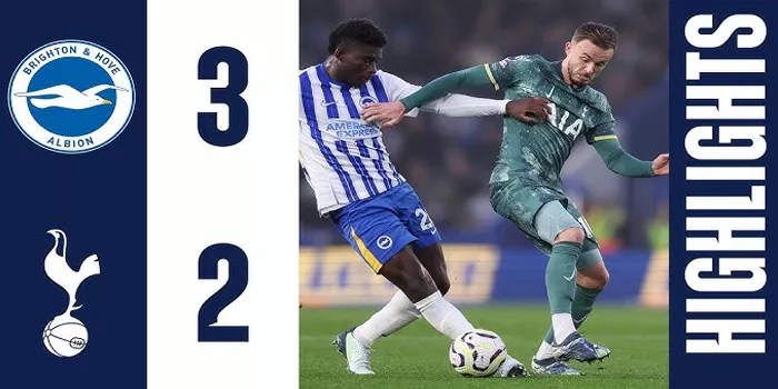 Dari Tertinggal 0-2, Brighton Tunjukkan Semangat Juang yang Hebat