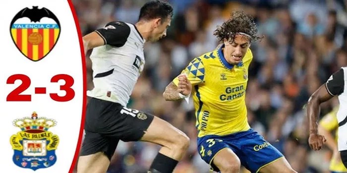 Liga Spanyol – Hasil Pertandingan Valencia 2-3 Las Palmas, 22 Oktober 2024