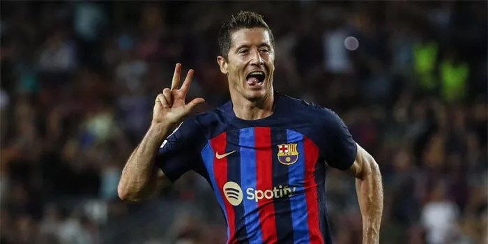 Barcelona Tampil Gemilang, Lewandowski Jadi Kandidat Kuat Pichichi