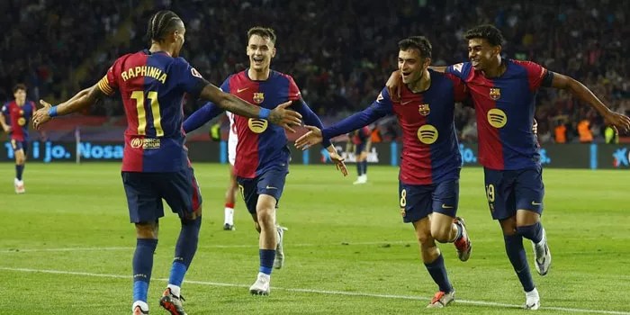StatistikGila Barcelona Di Kandang: Cetak 20 Gol, Kemasukan 2 Gol
