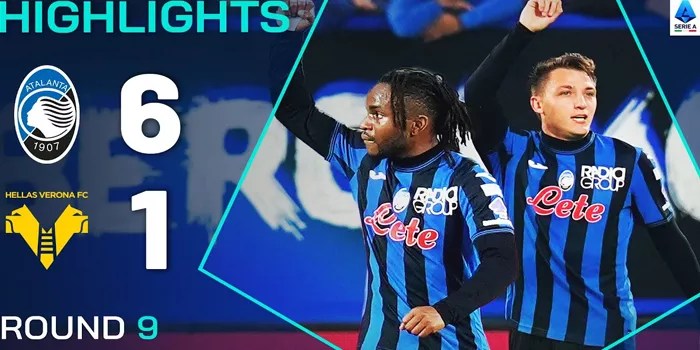 Atalanta Hancurkan Hellas Verona 6-1: Dominasi Fantastis di Liga Italia!