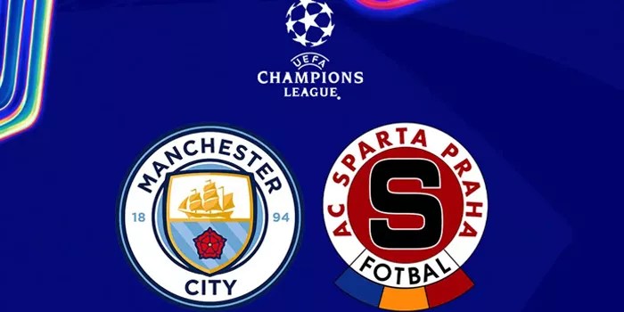Hasil Manchester City vs Sparta Praha – Skor 5-0