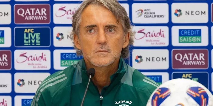Catatan Suram Roberto Mancini di Arab Saudi