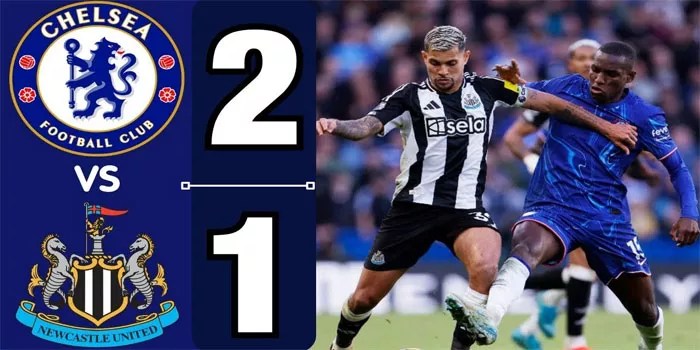 Liga Inggris – Hasil Pertandingan Chelsea  2-1 Newcastle, 27 Oktober 2024