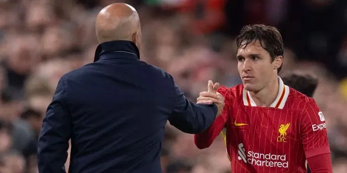 Dilaporkan Chiesa Bakal Dilepas Liverpool?, Ini Klarifikasi Dari Arne Slot!