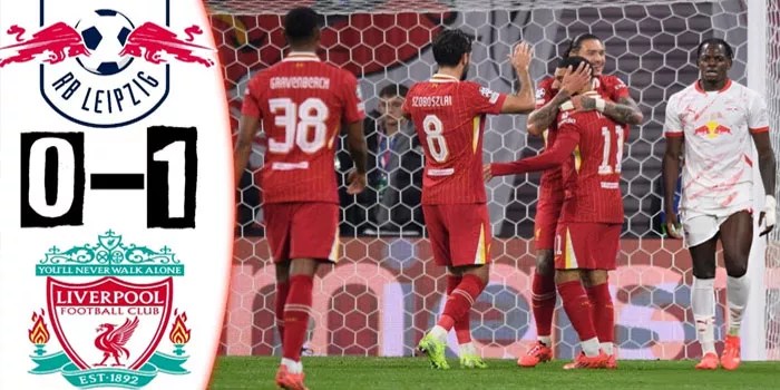 Liverpool Raih Poin Penting Leipzig Terpukul 0-1 Dalam Pertandingan Ketat
