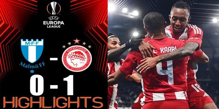 Olympiacos Tunjukkan Dominasi Dalam Kemenangan 1-0 Atas Malmo