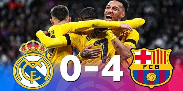 Real Madrid Kecewa Setelah Kalah 0-4 Dari Rival Abadi, Barcelona