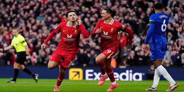 Liverpool Amankan Kemenangan 2-1 Atas Chelsea Di Anfield