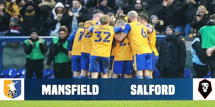 English Reserve League: Salford City Taklukkan Mansfield Town Reserve 2-1