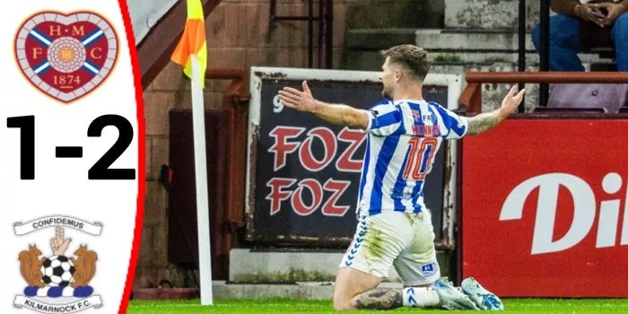 Liga Primer – Kilmarnock Berhasil Menundukkan Hearts Dengan Skor Tipis 2-1