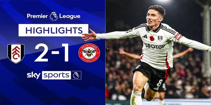 Fulham Raih Kemenangan Dramatis 2-1 atas Brentford di Derby London