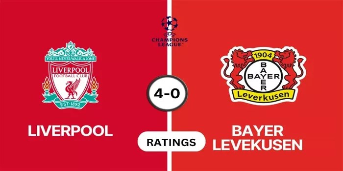 Liga Inggris – Hasil Pertandingan Liverpool 4-0 Bayer Leverkusen, 6 November 2024