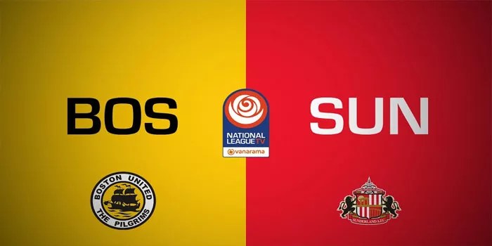 Boston United vs Sunderland dengan Skor 1-0 dalam ENL Cup