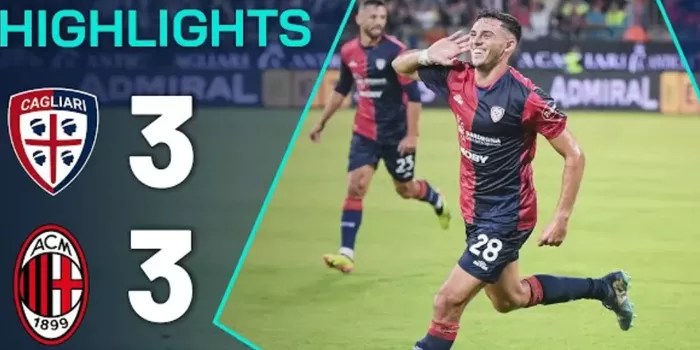 Cagliari dan AC Milan Berbagi Poin dalam Pertandingan Memukau Berakhir 3-3!