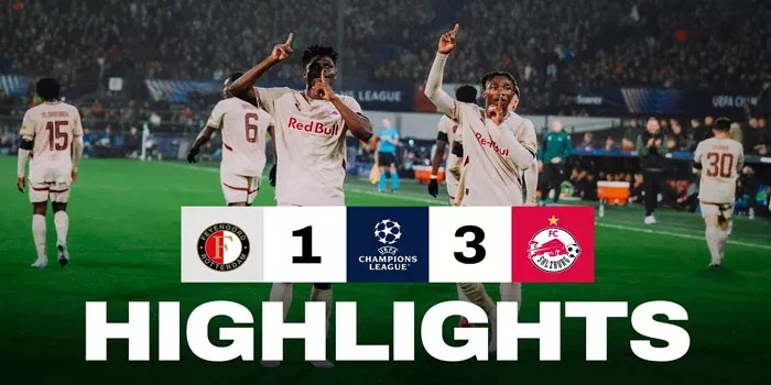 Liga Champion – Feyenoord Dibungkam Habis Oleh Red Bull Salzburg 1-3