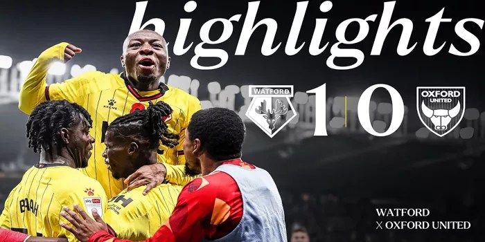 Bayo Jadi Pahlawan Gol Tunggalnya Bawa Watford Raih Tiga Poin