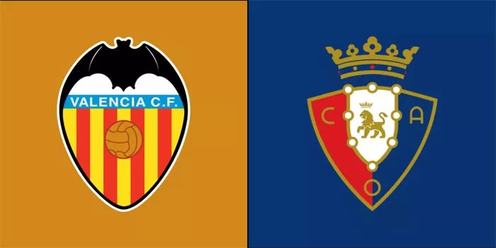 Osasuna vs Valencia Liga Spanyol 25 Oktober 2024