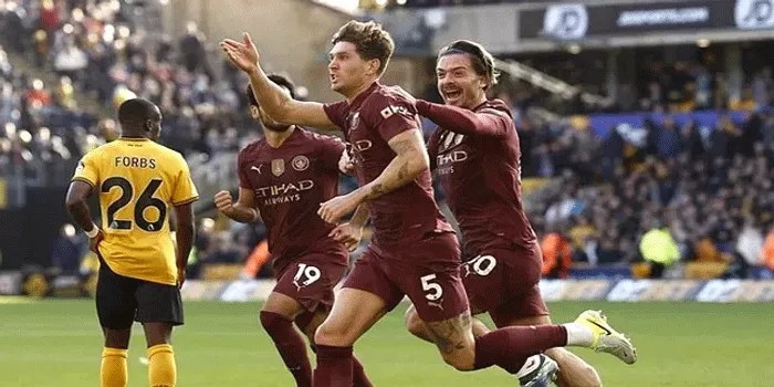 Manchester City Tangguh Kemenangan 2-1 Atas Wolverhampton di Molineux