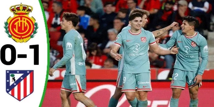 Atletico Madrid Menang Tipis 1-0 Atas Real Mallorca, Kemenangan Krusial di La Liga