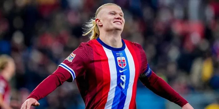 Erling Haaland Cetak Tiga Gol Saat Norwegia Hancurkan Kazakhstan