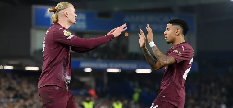 Rapor Pemain Manchester City Setelah Laga Melawan Brighton
