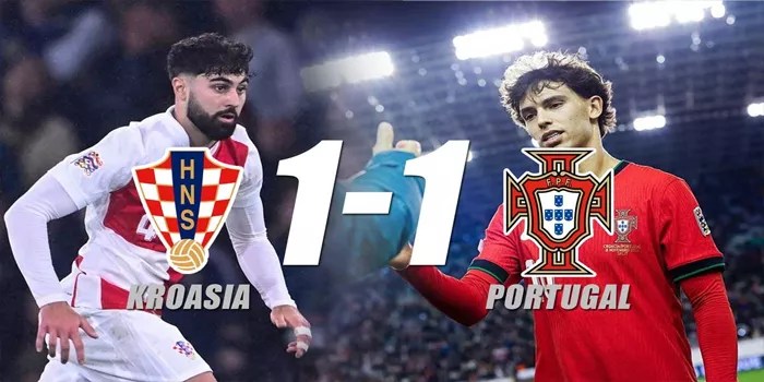 Kroasia dan Portugal Akhiri Pertandingan dengan Skor 1-1