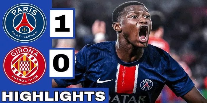 PSG Taklukkan Girona1-0 di Liga Champions!