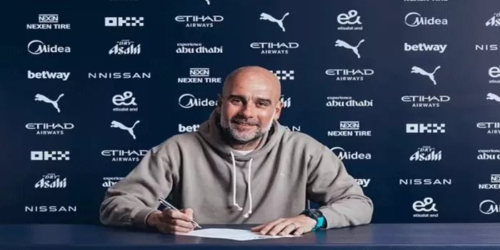 Pep Guardiola Setuju Kontrak Baru di Manchester City