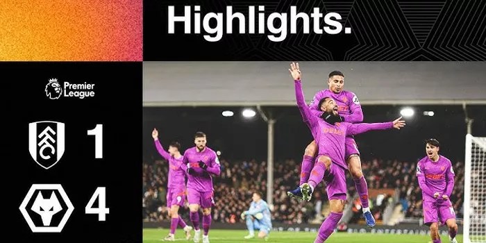 Fulham Tak Berdaya Di Kandang Sendiri Hadapi Gempuran Wolves