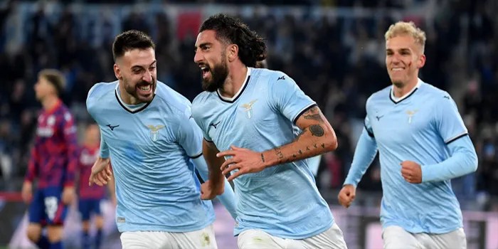 Lazio Raih Kemenangan Telak Atas Bologna di Stadio Olimpico