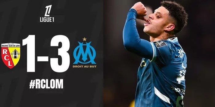 Lens Tak Berdaya di Kandang Sendiri Setelah Ditekan Marseille 1-3