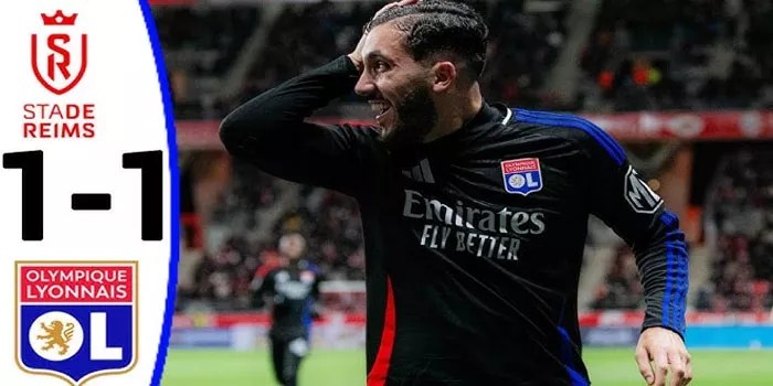 Pertandingan Reims Dan Lyon Berakhir Seri Dengan Skor 1-1