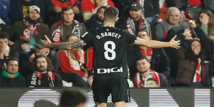 Oihan Sancet Jadi Pahlawan, Athletic Club Taklukkan Rayo Vallecano!​