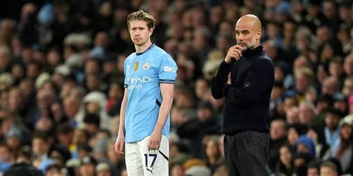 Guardiola Respons Santai Isu ‘Ribut’ dengan De Bruyne